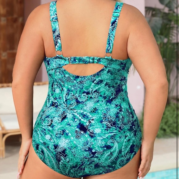 New Women 22W Daci Plus Size One Piece Swimsuits - Tummy Control Bathing Suit - Picture 2 of 6